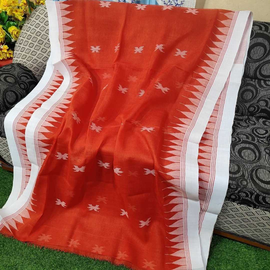 Shiuli,Flower,Monipuri,Saree
